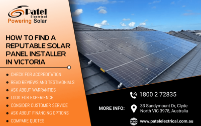 How To Find A Reputable Solar Panel Installer in Victoria