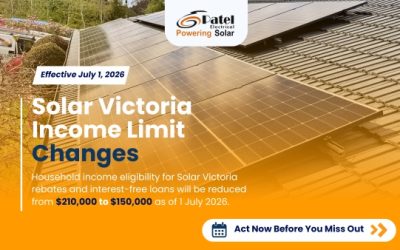 Solar Victoria Income Limit Changes from July 1, 2026: What Homeowners Need to Know