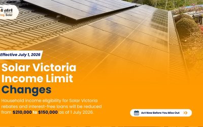 Solar Victoria Income Limit Changes from July 1, 2026: What Homeowners Need to Know