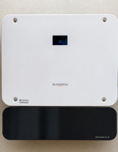 Sungrow hybrid inverter installed for a residential solar system in Victoria.